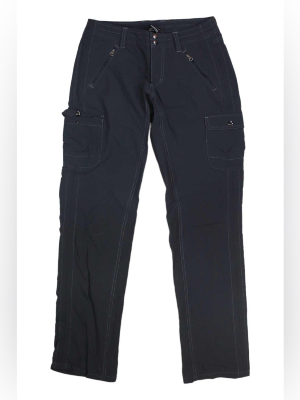 Kuhl Grey Hiking Pants Nylon Blend Outdoor Cargo Pockets